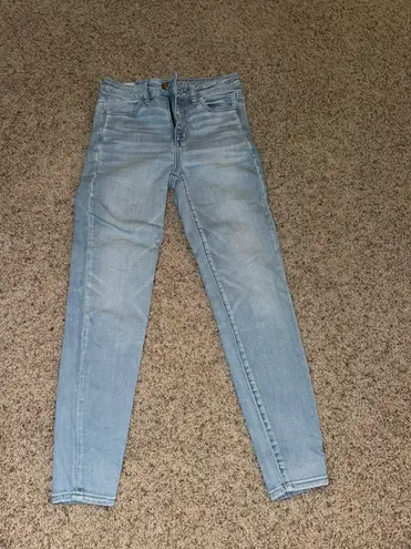 American Eagle Blue Skinny Jeans