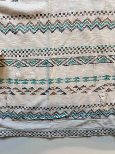 Aeropostale Men's  Aztec Print Pullover Lightweight Hoodie  Size Medium thumbnail 3