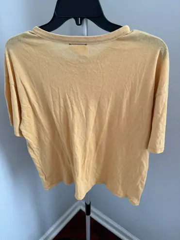 American Eagle Outfitters Yellow T-shirt