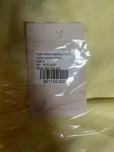 Birdy Grey Yellow Stephanie Bridesmaid Dress