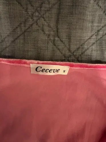 Ceceve Pink Velvet Lounge Set