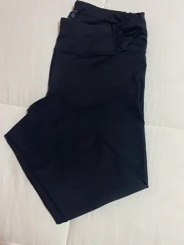 Calvin Klein Black Cropped Leggings