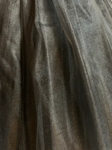 Gunne Sax Vintage 80s black and cream mini dress sz 5