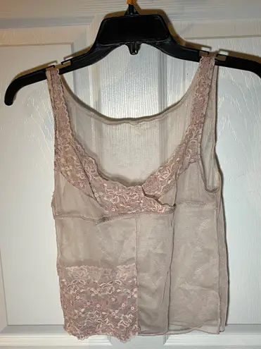 mesh y2k top Pink