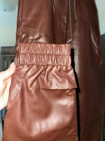 Chocolate Brown Leather pants