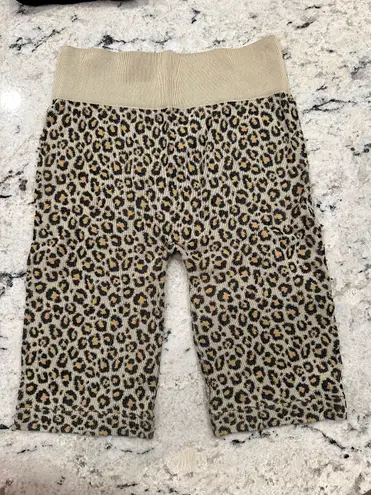 Boutique Cheetah Print Biker Shorts Multi