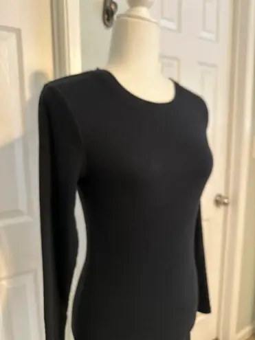 Abercrombie & Fitch  Black Long Sleeve Bodysuit Size Large 