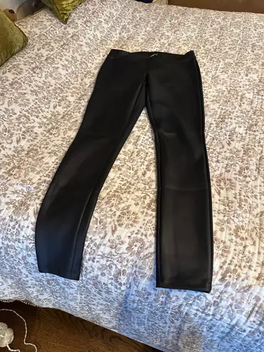 Pleather Pants Black
