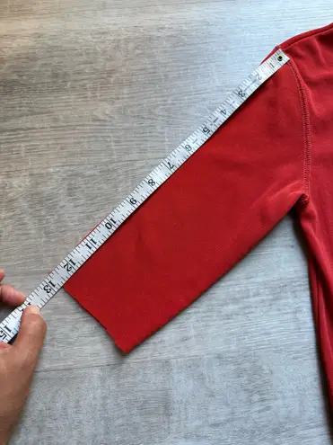 Vivienne Tam Micro Mesh Short Sleeves Top Size P Burnt Orange