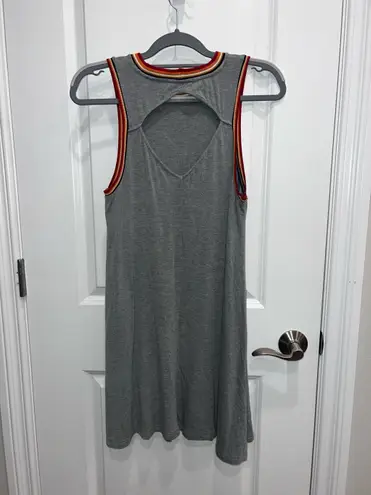 American Eagle Soft & Sexy Women’s Sleeveless Gray Swing Dress Size Small