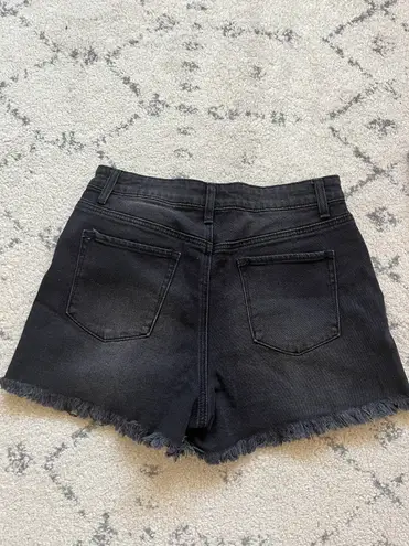 Abound Black Denim Shorts 