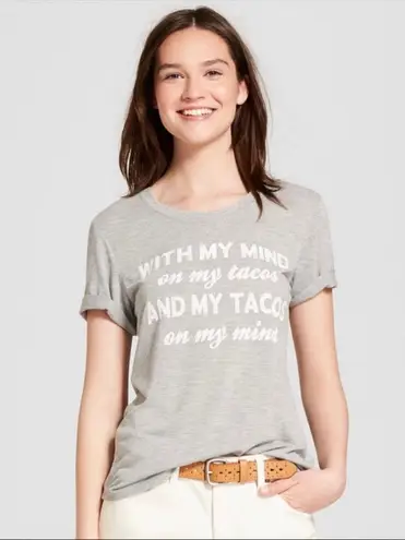 Zoe & Liv Gray Taco Graphic Tee