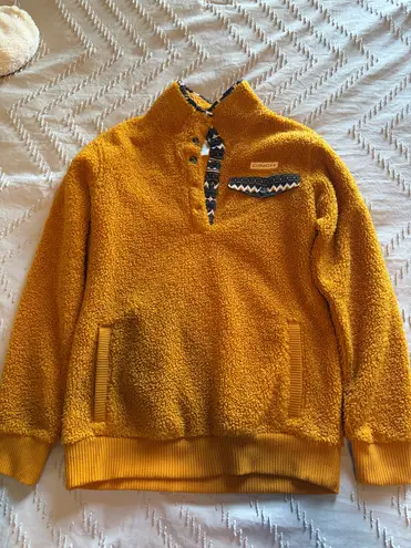 Cinch  teddy bear fleece pullover 