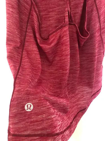 Lululemon Twist & Toil Tank Ruby Red 6