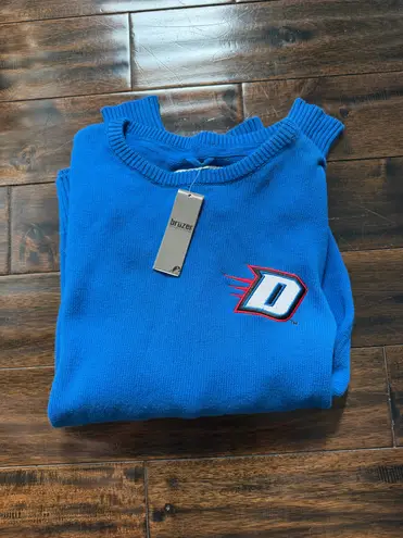 DePaul Bruzer Crewneck Blue Size M