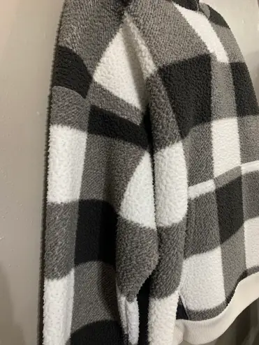 American Eagle Checkered Hoodie