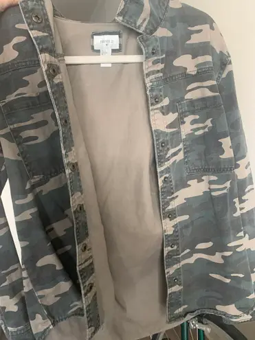 Forever 21 Camo Jacket