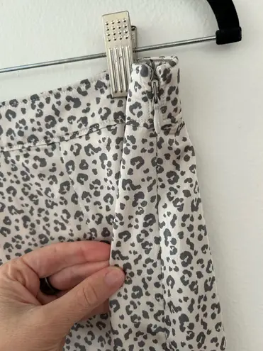 Abercrombie & Fitch  Leopard Cheetah Animal Print Midi Skirt - Image 5