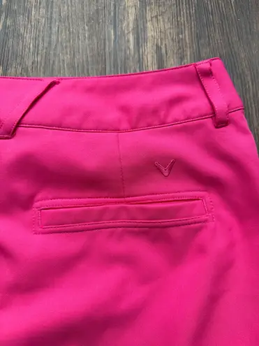 Callaway Women’s Pink Opti Dry Golf / Tennis Skort - Size 4