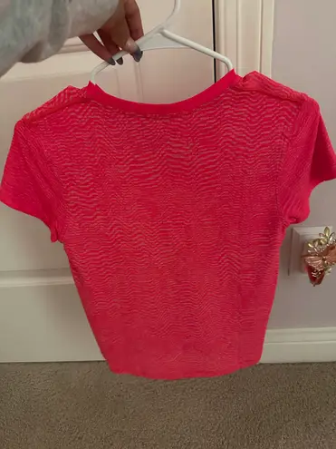 Lululemon Hot Pink Top