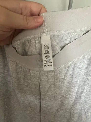 SKIMS Loose Boyfriend Pants Light Heather Grey