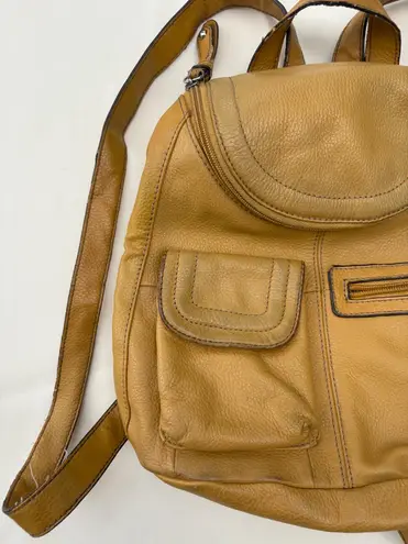 Tignanella Genuine Leather Mini Backpack
