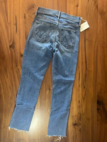 MOTHER Denim MOTHER | The Mid Rise Dazzler Ankle Fray | 27