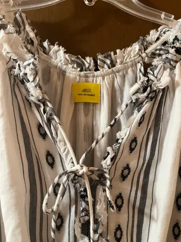 Roller Rabbit Odelle white midi dress