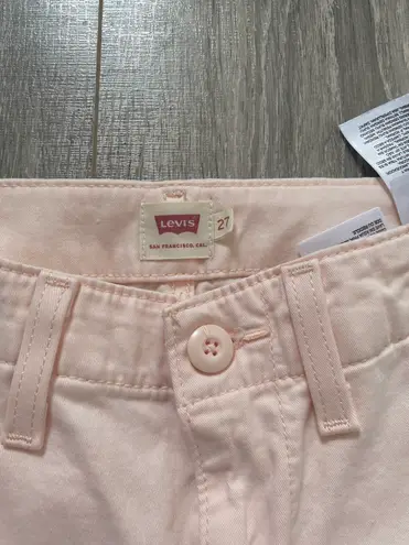 Levi's Chalk Pink Levi Cargo Jogger Pants 