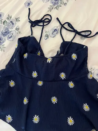 Nordstrom daisy print tank top