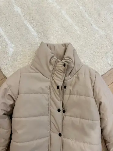 Boohoo Cropped Puffer Jacket 