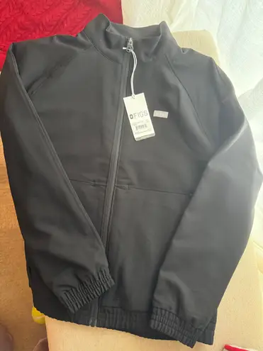 FIGS  Sydney Scrub Jacket Black Small - Image 2