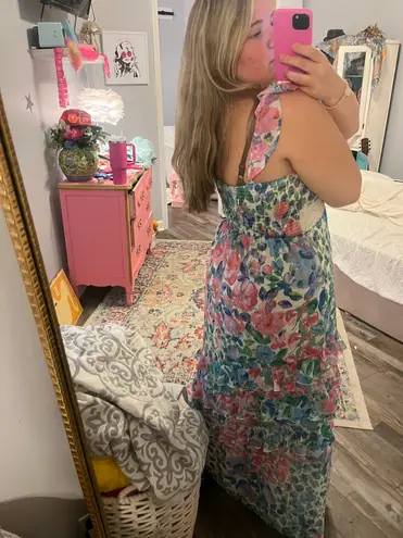 SO Floral Maxi Dress