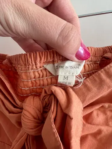 Sim & Sam Linen Midi Dress thumbnail 5