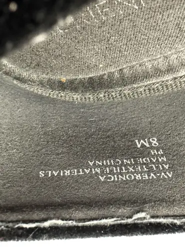 Adrienne Vittadini Black Loafers Size 8