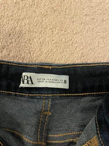 ZARA  Kick Crop Flare Jeans