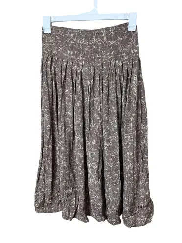 Women's Pleated Midi Skirt