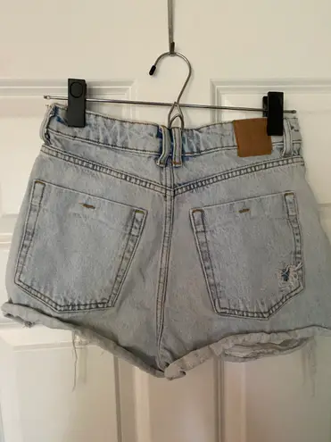 ZARA Light Wash Shorts