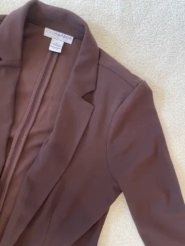 Nordstrom Brand New Brown Blazer Shoulder Padding