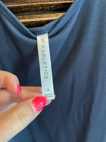 Fabletics  Navy Blue Carter Swing Tank Top 1X thumbnail 2