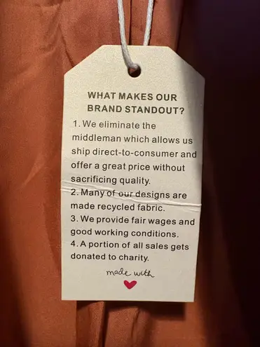 Women’s Burnt Orange Double