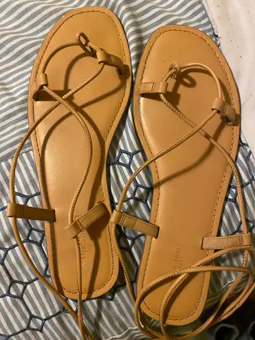 American Eagle Tie Sandals