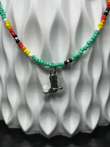 Handmade Western Necklace And Earrings Set