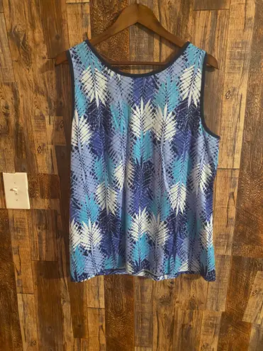 Lands'End  women's tank top size 3x blue