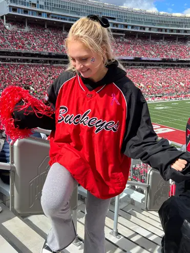 OSU Buckeye Windbreaker Size XXL