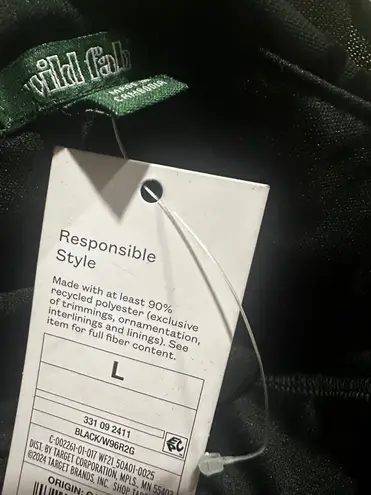 Wild Fable  Women's  Flocked Mini Fit & Flare Holiday Dress Floral Off Shoulder