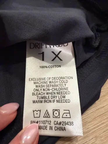 Driftwood Jeans Julie Crew Neck Tee Shirt - Serenity