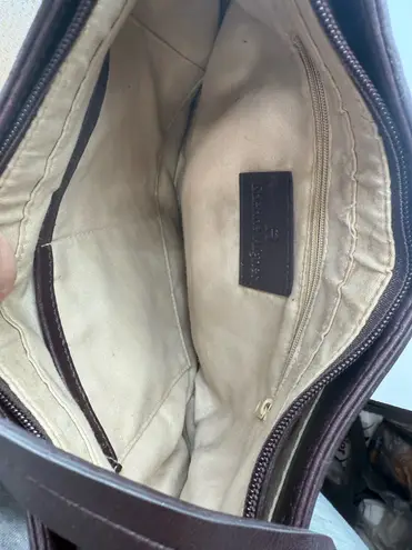 Etienne Aigner Vintage Jute Baguette Shoulder Bag