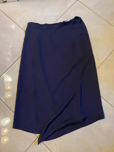 Vince Skirt Size 10 Navy Blue