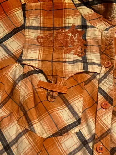 Fashion Magazine Womens medium Magazine button up shirt